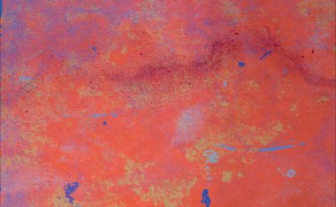 Soyut arka plan sanatı. 2D çizim. Etkileyici yağlı boya resim. Tuvalde fırça darbeleri. Modern sanat. Çok renkli arkaplan. Çağdaş sanat. İfade. Sanatsal dijital palet.