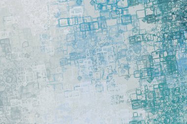 Soyut arka plan sanatı. 2D çizim. Etkileyici yağlı boya resim. Tuvalde fırça darbeleri. Modern sanat. Çok renkli arkaplan. Çağdaş sanat. İfade. Sanatsal dijital palet.