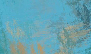 Soyut arka plan sanatı. 2D çizim. Etkileyici yağlı boya resim. Tuvalde fırça darbeleri. Modern sanat. Çok renkli arkaplan. Çağdaş sanat. İfade. Sanatsal dijital palet.