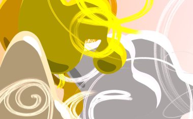 Soyut arka plan sanatı. 3 boyutlu illüstrasyon. Tuvalde fırça darbeleri. Çok renkli arkaplan. Çağdaş sanat. Sanatsal dijital palet.