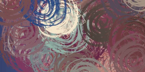 Art Fond Abstrait Illustration Expressive Peinture Huile Coups Pinceau Sur — Photo