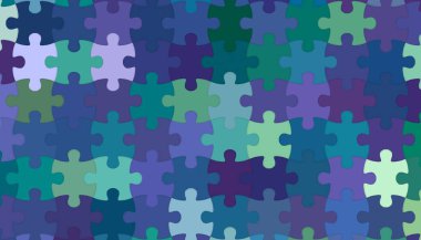 Modern dijital soyut yapboz arkaplanı.