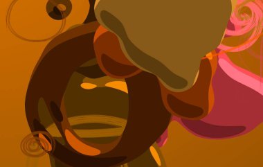 Soyut arka plan sanatı. 3 boyutlu illüstrasyon. Tuvalde fırça darbeleri. Çok renkli arkaplan. Çağdaş sanat. Sanatsal dijital palet.