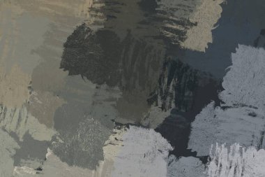 Soyut arka plan sanatı. 2D çizim. Etkileyici yağlı boya resim. Tuvalde fırça darbeleri. Modern sanat. Çok renkli arkaplan. Çağdaş sanat. İfade. Sanatsal dijital palet.