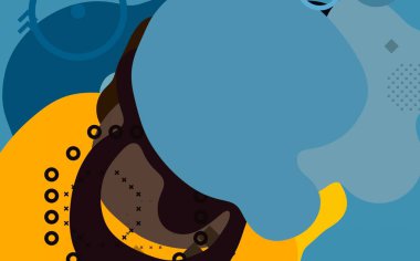 Soyut arka plan sanatı. 3 boyutlu illüstrasyon. Tuvalde fırça darbeleri. Çok renkli arkaplan. Çağdaş sanat. Sanatsal dijital palet.