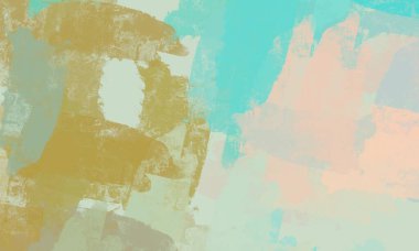 Soyut arka plan sanatı. 2D çizim. Etkileyici yağlı boya resim. Tuvalde fırça darbeleri. Modern sanat. Çok renkli arkaplan. Çağdaş sanat. İfade. Sanatsal dijital palet.