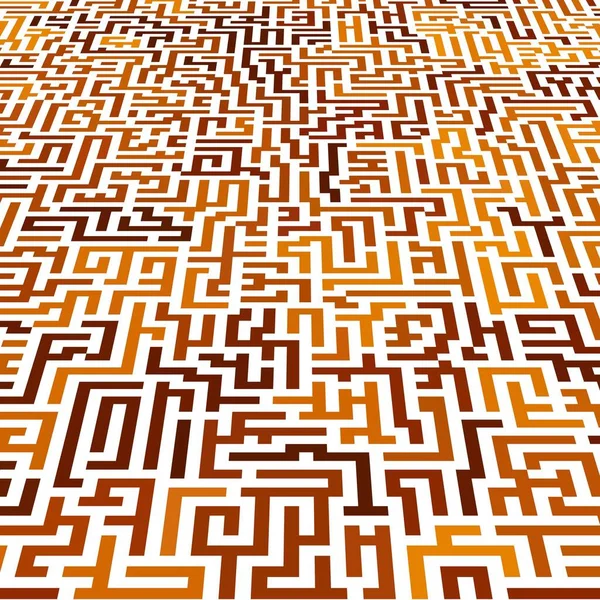 Colorful Labyrinth Background Illustration Copy Space — Stock Photo, Image