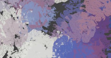 Soyut arka plan sanatı. 2D çizim. Etkileyici yağlı boya resim. Tuvalde fırça darbeleri. Modern sanat. Çok renkli arkaplan. Çağdaş sanat. İfade. Sanatsal dijital palet.