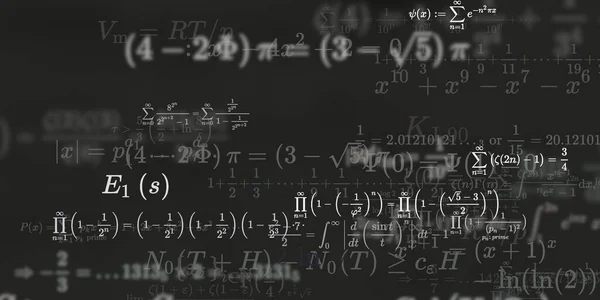 Matematika Pozadí Vzorci Bezproblémové Ilustrace Abstraktní Vzor Barevnými Symboly — Stock fotografie