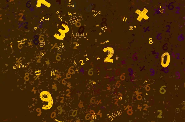 Math Ilustración Abstract Background Numbers Copy Space —  Fotos de Stock