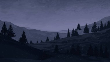 soyut sis dağları fotokopi alanı, doğal arkaplan