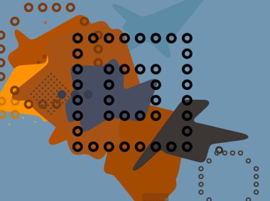 Soyut arka plan sanatı. 3 boyutlu illüstrasyon. Tuvalde fırça darbeleri. Çok renkli arkaplan. Çağdaş sanat. Sanatsal dijital palet.