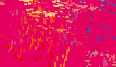 Soyut arka plan sanatı. 2D çizim. Etkileyici yağlı boya resim. Tuvalde fırça darbeleri. Modern sanat. Çok renkli arkaplan. Çağdaş sanat. İfade. Sanatsal dijital palet.