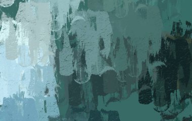 Soyut arka plan sanatı. 2D çizim. Etkileyici yağlı boya resim. Tuvalde fırça darbeleri. Modern sanat. Çok renkli arkaplan. Çağdaş sanat. İfade. Sanatsal dijital palet.