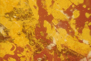 Soyut arka plan sanatı. 2D çizim. Etkileyici yağlı boya resim. Tuvalde fırça darbeleri. Modern sanat. Çok renkli arkaplan. Çağdaş sanat. İfade. Sanatsal dijital palet.