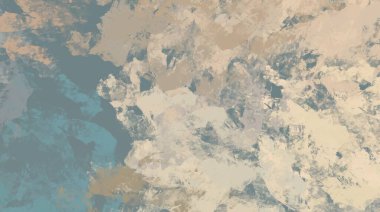 Soyut arka plan sanatı. 2D çizim. Etkileyici yağlı boya resim. Tuvalde fırça darbeleri. Modern sanat. Çok renkli arkaplan. Çağdaş sanat. İfade. Sanatsal dijital palet.