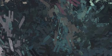 Soyut arka plan sanatı. 2D çizim. Etkileyici yağlı boya resim. Tuvalde fırça darbeleri. Modern sanat. Çok renkli arkaplan. Çağdaş sanat. İfade. Sanatsal dijital palet.