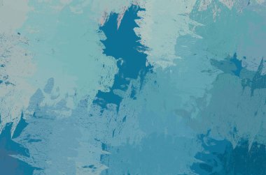 Soyut arka plan sanatı. 2D çizim. Etkileyici yağlı boya resim. Tuvalde fırça darbeleri. Modern sanat. Çok renkli arkaplan. Çağdaş sanat. İfade. Sanatsal dijital palet.