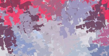 Soyut arka plan sanatı. 2D çizim. Etkileyici yağlı boya resim. Tuvalde fırça darbeleri. Modern sanat. Çok renkli arkaplan. Çağdaş sanat. İfade. Sanatsal dijital palet.