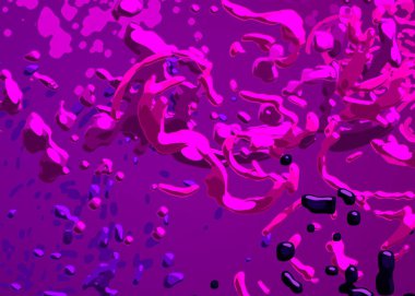 Soyut arka plan sanatı. 3 boyutlu illüstrasyon. Tuvalde fırça darbeleri. Çok renkli arkaplan. Çağdaş sanat. Sanatsal dijital palet.