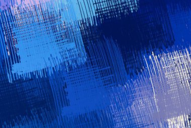 Soyut arka plan sanatı. 2D çizim. Etkileyici yağlı boya resim. Tuvalde fırça darbeleri. Modern sanat. Çok renkli arkaplan. Çağdaş sanat. İfade. Sanatsal dijital palet.