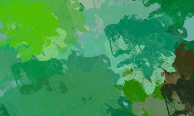 Soyut arka plan sanatı. 2D çizim. Etkileyici yağlı boya resim. Tuvalde fırça darbeleri. Modern sanat. Çok renkli arkaplan. Çağdaş sanat. İfade. Sanatsal dijital palet.