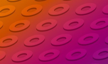 soyut geometrik arkaplan renkli renk, 3d illüstrasyon