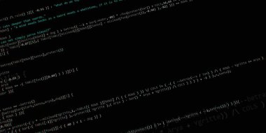 Yazılım geliştirici programlama kodu. Soyut modern sanal bilgisayar senaryosu. Masaüstü ekranında yazılım geliştirici programcının çalışması 