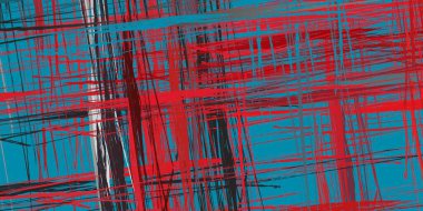 Soyut arka plan sanatı. 2D çizim. Etkileyici yağlı boya resim. Tuvalde fırça darbeleri. Modern sanat. Çok renkli arkaplan. Çağdaş sanat. İfade. Sanatsal dijital palet.