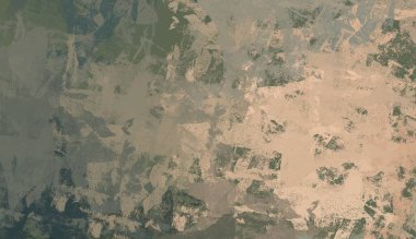 Soyut arka plan sanatı. 2D çizim. Etkileyici yağlı boya resim. Tuvalde fırça darbeleri. Modern sanat. Çok renkli arkaplan. Çağdaş sanat. İfade. Sanatsal dijital palet.