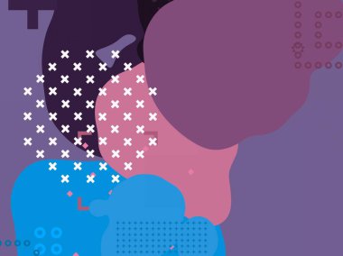 Soyut arka plan sanatı. 3 boyutlu illüstrasyon. Tuvalde fırça darbeleri. Çok renkli arkaplan. Çağdaş sanat. Sanatsal dijital palet.