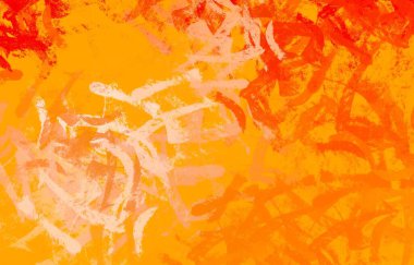 Soyut arka plan sanatı. 2D çizim. Etkileyici yağlı boya resim. Tuvalde fırça darbeleri. Modern sanat. Çok renkli arkaplan. Çağdaş sanat. İfade. Sanatsal dijital palet.