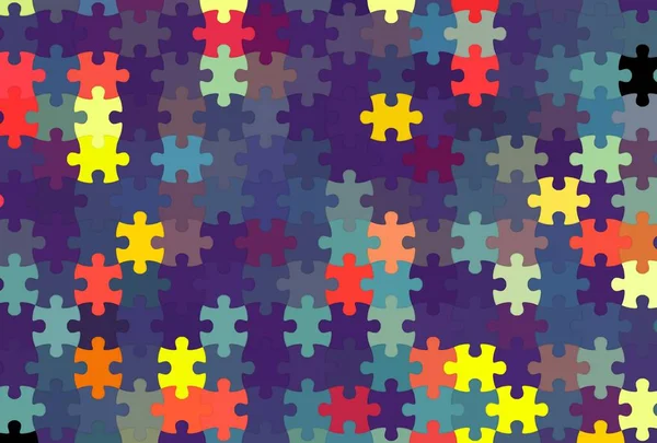 Fondos Modernos Rompecabezas Digitales Abstractos Jigsaw — Foto de Stock