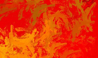 Soyut arka plan sanatı. 2D çizim. Etkileyici yağlı boya resim. Tuvalde fırça darbeleri. Modern sanat. Çok renkli arkaplan. Çağdaş sanat. İfade. Sanatsal dijital palet.