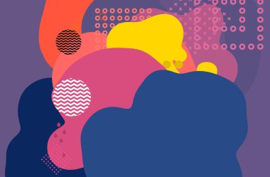 Soyut arka plan sanatı. 3 boyutlu illüstrasyon. Tuvalde fırça darbeleri. Çok renkli arkaplan. Çağdaş sanat. Sanatsal dijital palet.