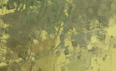Soyut arka plan sanatı. 2D çizim. Etkileyici yağlı boya resim. Tuvalde fırça darbeleri. Modern sanat. Çok renkli arkaplan. Çağdaş sanat. İfade. Sanatsal dijital palet.