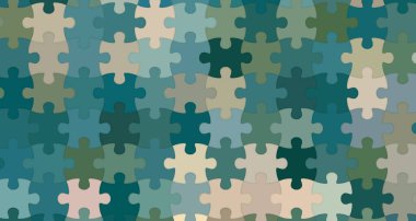 Modern dijital soyut yapboz arkaplanı.