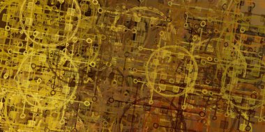 Soyut arka plan sanatı. 2D çizim. Etkileyici yağlı boya resim. Tuvalde fırça darbeleri. Modern sanat. Çok renkli arkaplan. Çağdaş sanat. İfade. Sanatsal dijital palet.