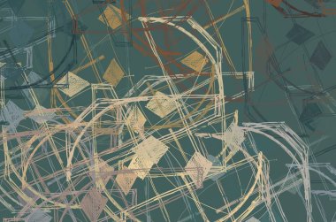 Soyut arka plan sanatı. 2D çizim. Etkileyici yağlı boya resim. Tuvalde fırça darbeleri. Modern sanat. Çok renkli arkaplan. Çağdaş sanat. İfade. Sanatsal dijital palet.