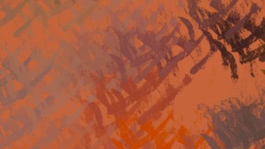 Soyut arka plan sanatı. 2D çizim. Etkileyici yağlı boya resim. Tuvalde fırça darbeleri. Modern sanat. Çok renkli arkaplan. Çağdaş sanat. İfade. Sanatsal dijital palet.