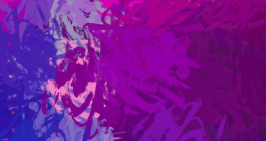 Soyut arka plan sanatı. 2D çizim. Etkileyici yağlı boya resim. Tuvalde fırça darbeleri. Modern sanat. Çok renkli arkaplan. Çağdaş sanat. İfade. Sanatsal dijital palet.