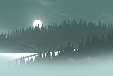 soyut sis dağları fotokopi alanı, doğal arkaplan