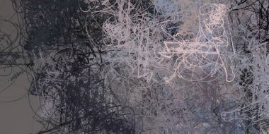 Soyut arka plan sanatı. 2D çizim. Etkileyici yağlı boya resim. Tuvalde fırça darbeleri. Modern sanat. Çok renkli arkaplan. Çağdaş sanat. İfade. Sanatsal dijital palet.