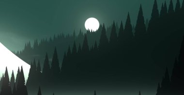 soyut sis dağları fotokopi alanı, doğal arkaplan