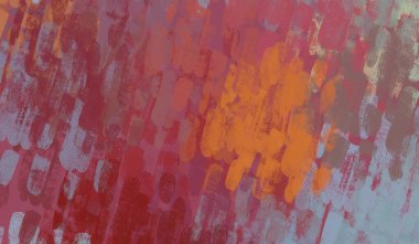 Soyut arka plan sanatı. 2D çizim. Etkileyici yağlı boya resim. Tuvalde fırça darbeleri. Modern sanat. Çok renkli arkaplan. Çağdaş sanat. İfade. Sanatsal dijital palet.