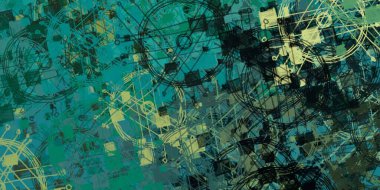 Soyut arka plan sanatı. 2D çizim. Etkileyici yağlı boya resim. Tuvalde fırça darbeleri. Modern sanat. Çok renkli arkaplan. Çağdaş sanat. İfade. Sanatsal dijital palet.