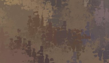 Soyut arka plan sanatı. 2D çizim. Etkileyici yağlı boya resim. Tuvalde fırça darbeleri. Modern sanat. Çok renkli arkaplan. Çağdaş sanat. İfade. Sanatsal dijital palet.