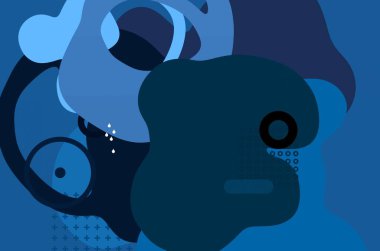 Soyut arka plan sanatı. 3 boyutlu illüstrasyon. Tuvalde fırça darbeleri. Çok renkli arkaplan. Çağdaş sanat. Sanatsal dijital palet.