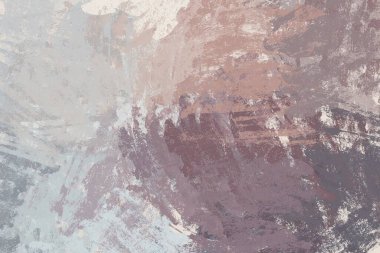 Soyut arka plan sanatı. 2D çizim. Etkileyici yağlı boya resim. Tuvalde fırça darbeleri. Modern sanat. Çok renkli arkaplan. Çağdaş sanat. İfade. Sanatsal dijital palet.