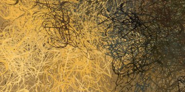 Soyut arka plan sanatı. 2D çizim. Etkileyici yağlı boya resim. Tuvalde fırça darbeleri. Modern sanat. Çok renkli arkaplan. Çağdaş sanat. İfade. Sanatsal dijital palet.